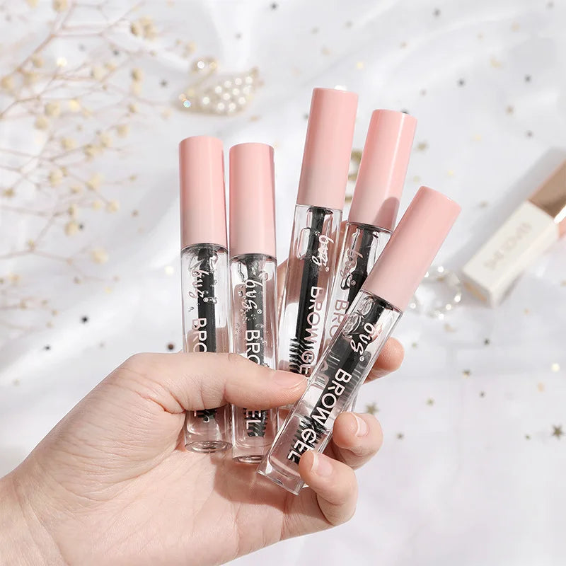 Long-Lasting Waterproof Transparent Eyebrow Gel - Natural Styling Cream for Flawless Makeup